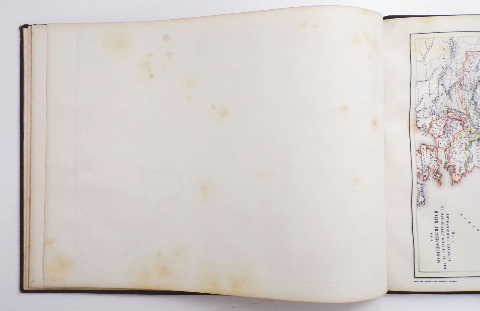 Historischer Atlas von Dittmar I und II Abteilung 1854