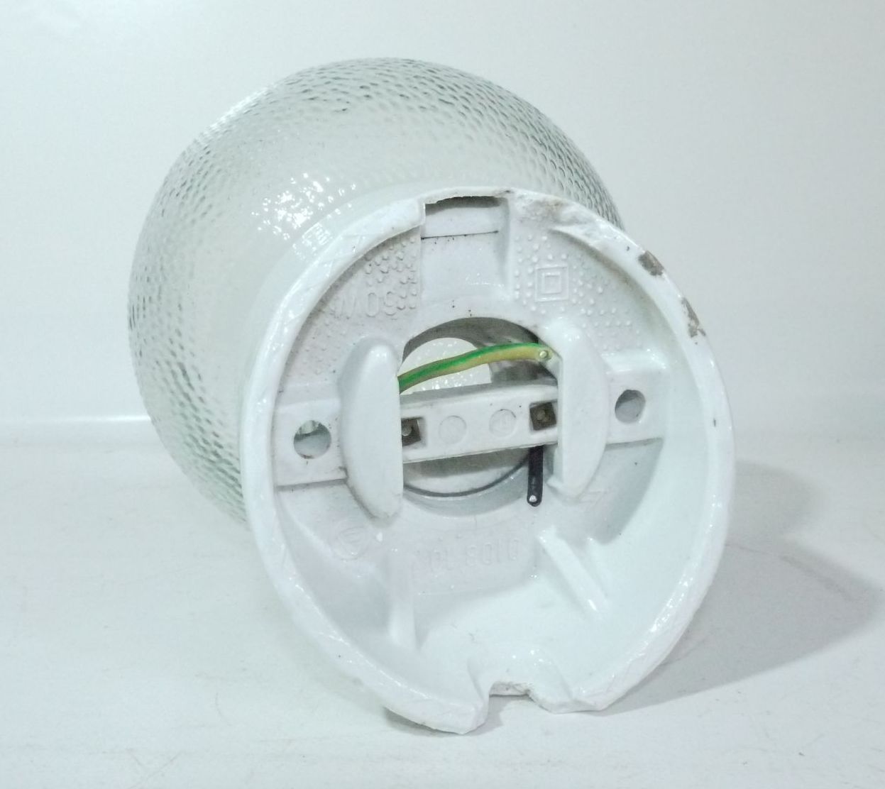 Glas Lampenschirm altes Lampenglas transparent Ersatzglas