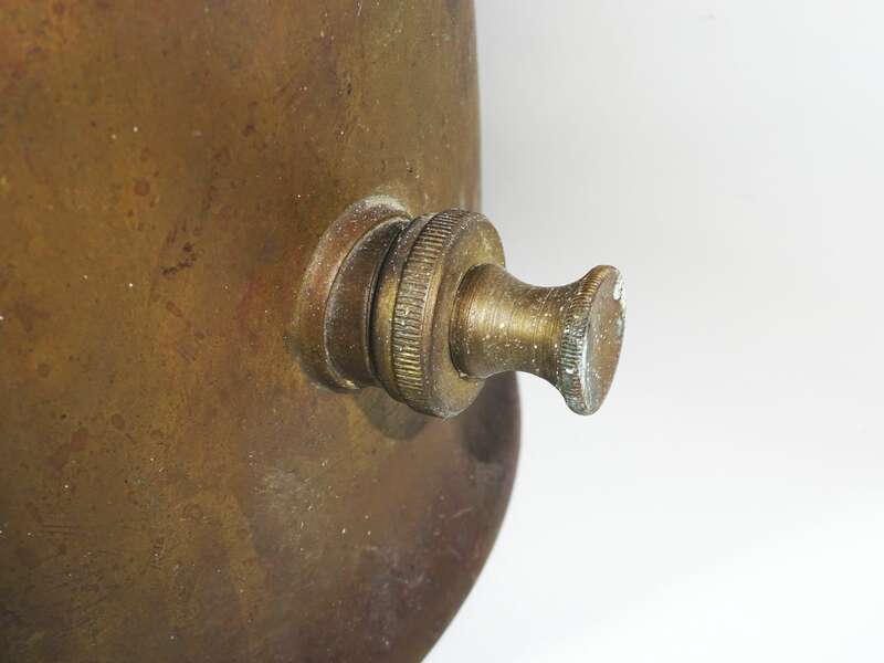 Tyna Gaskocher 3flamig Messing UdSSR CCCP Bunsenbrenner Kocher