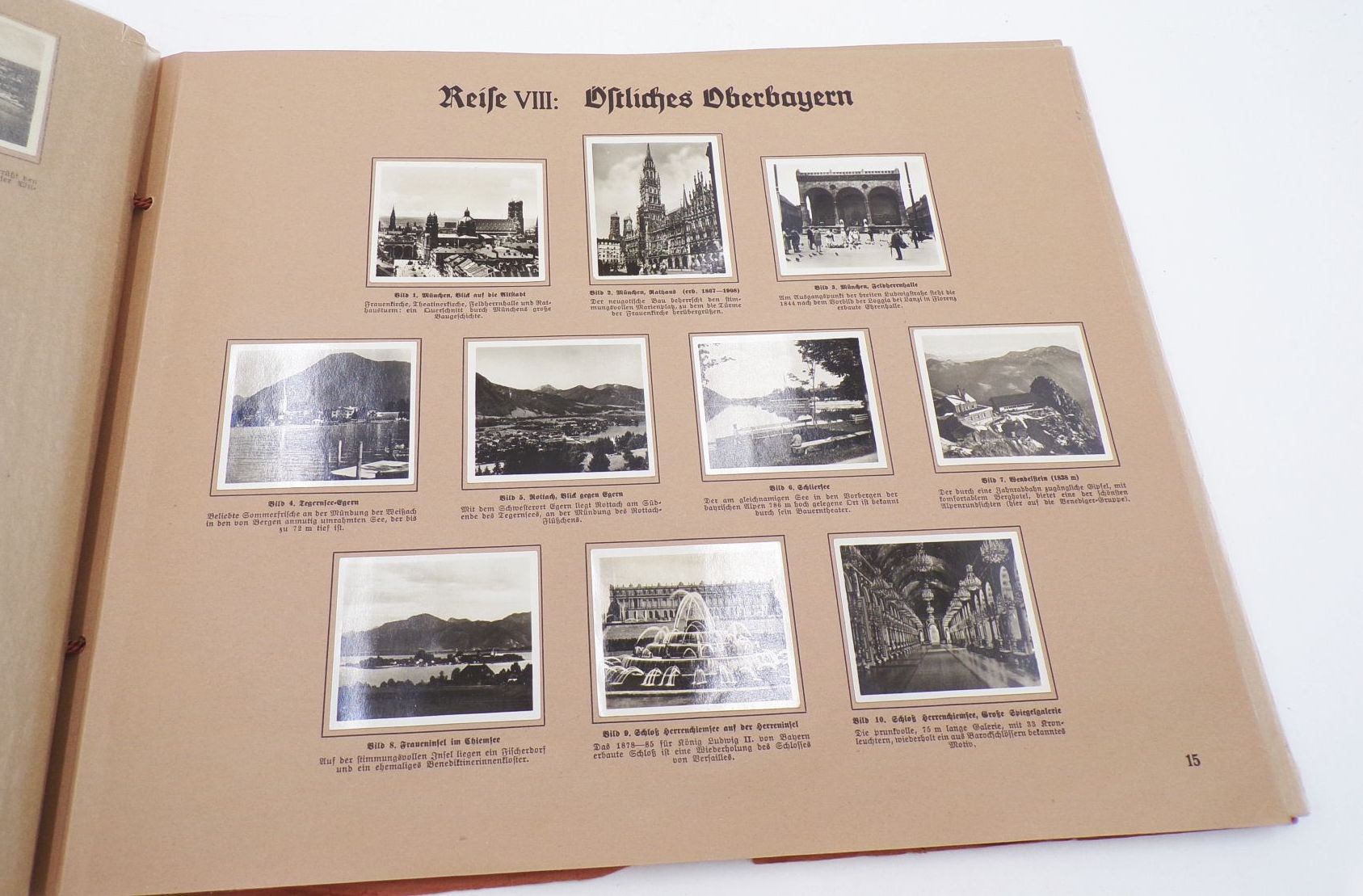 Sammelbilderalbum Monopol Sammelalbum Hinaus in die Ferne 1932
