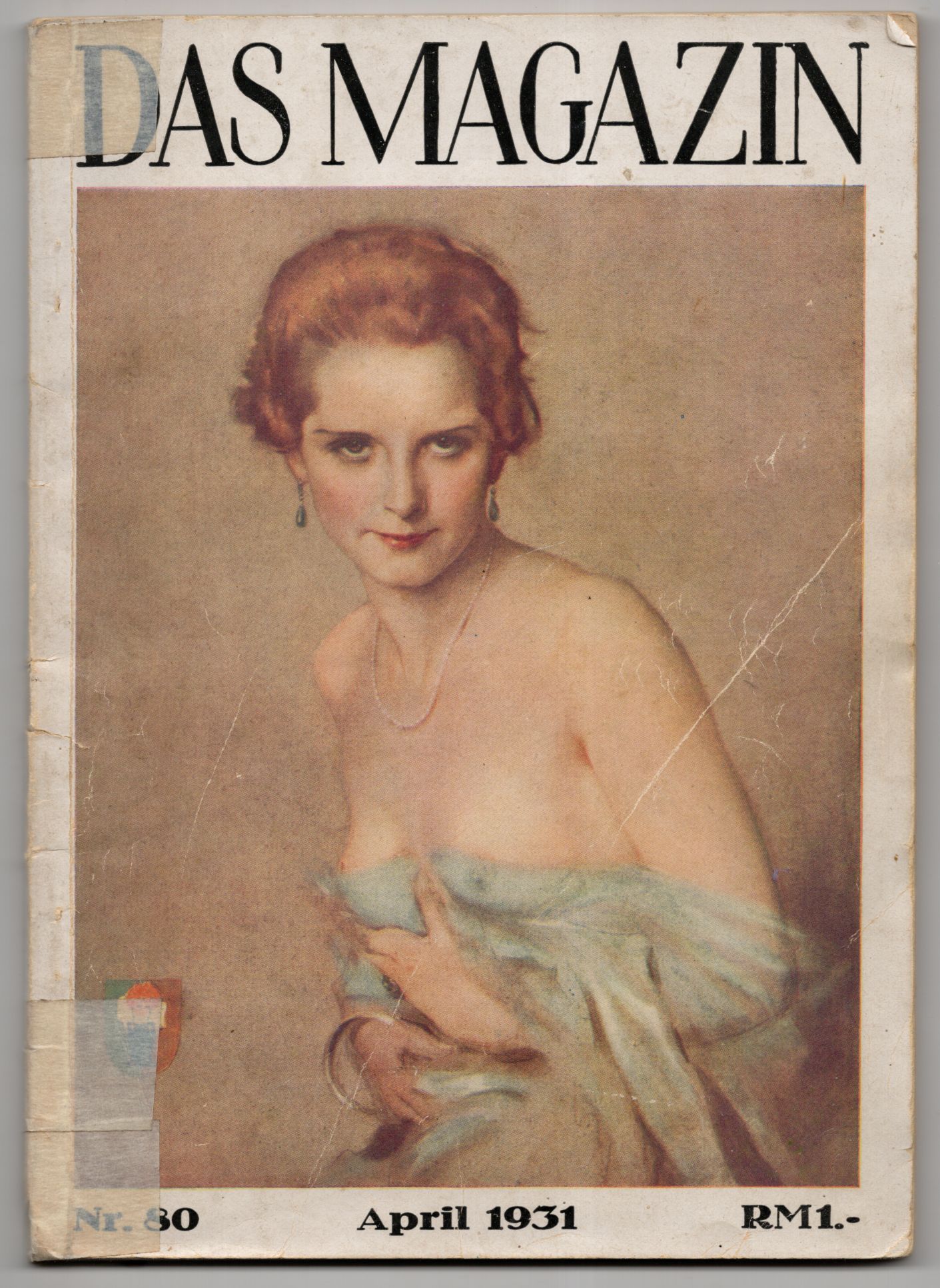 Das Magazin Nr 80 April 1931 Zeitschrift Illustrierte 