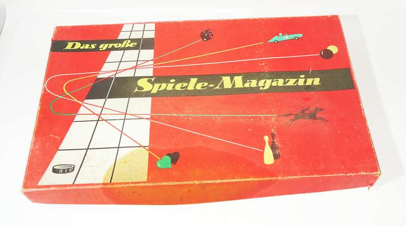 Das große Spielemagazin DDR Spika Brettspiele 