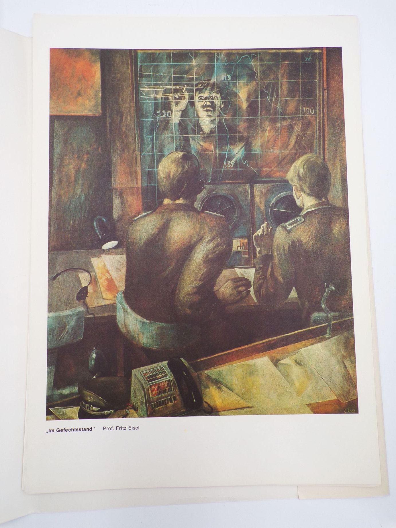 Reproduktionen von Werken der bildenden Kunst DDR um 1980 Mappe Reproduktionen von Werken der bildenden Kunst DDR um 1980 Mappe