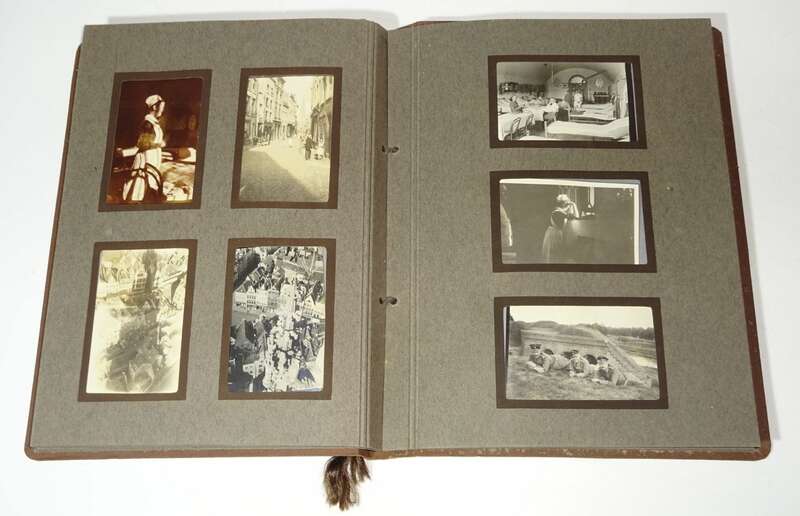 Konvolut Fotoalbum 1 Wk Kurland 4 Alben