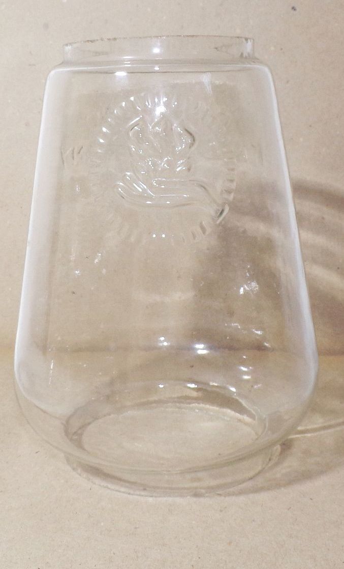 Altes Feuerhand Ersatzglas für Petroleumlampe Lampenglas