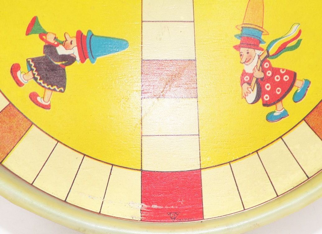 Alles unter einen Hut Würfelspiel 1958 DDR Brettspiel Dose Alles unter einen Hut Würfelspiel 1958 DDR Brettspiel Dose