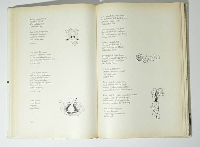 Reime Gedichte Geschichten für den Kindergarten 1969 DDR Kinderbuch !