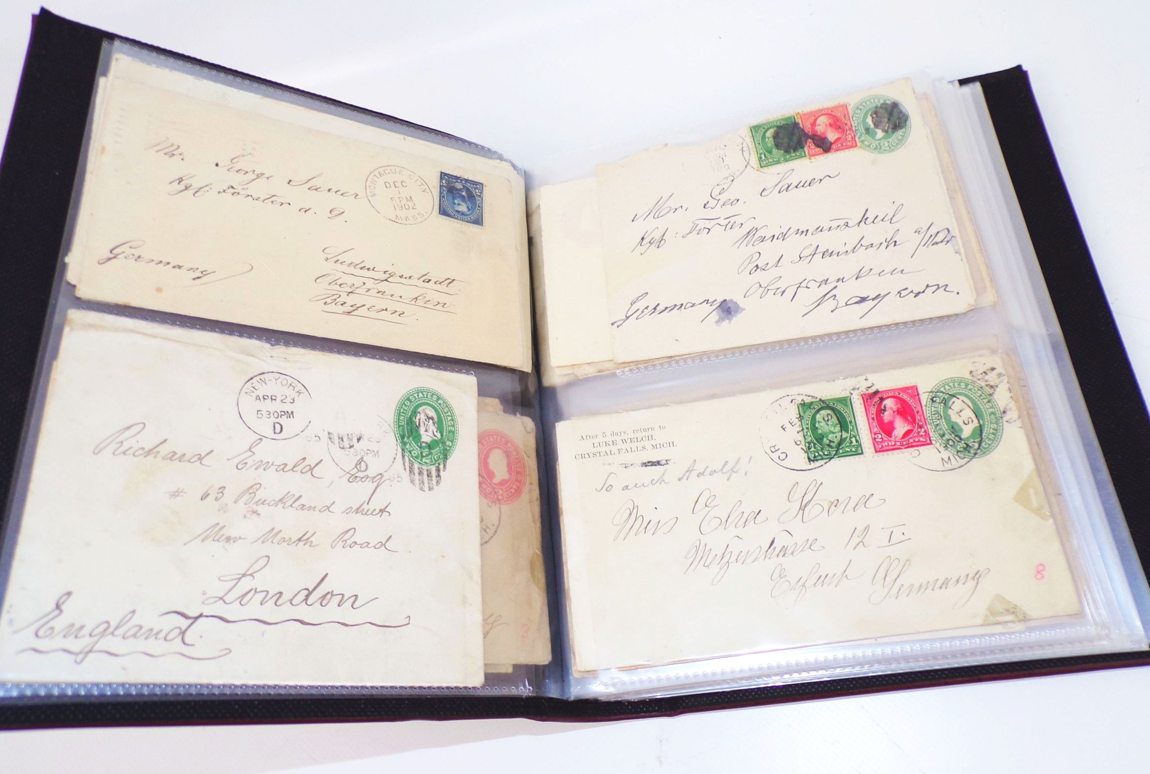 USA Briefmarken Konvolut Briefe