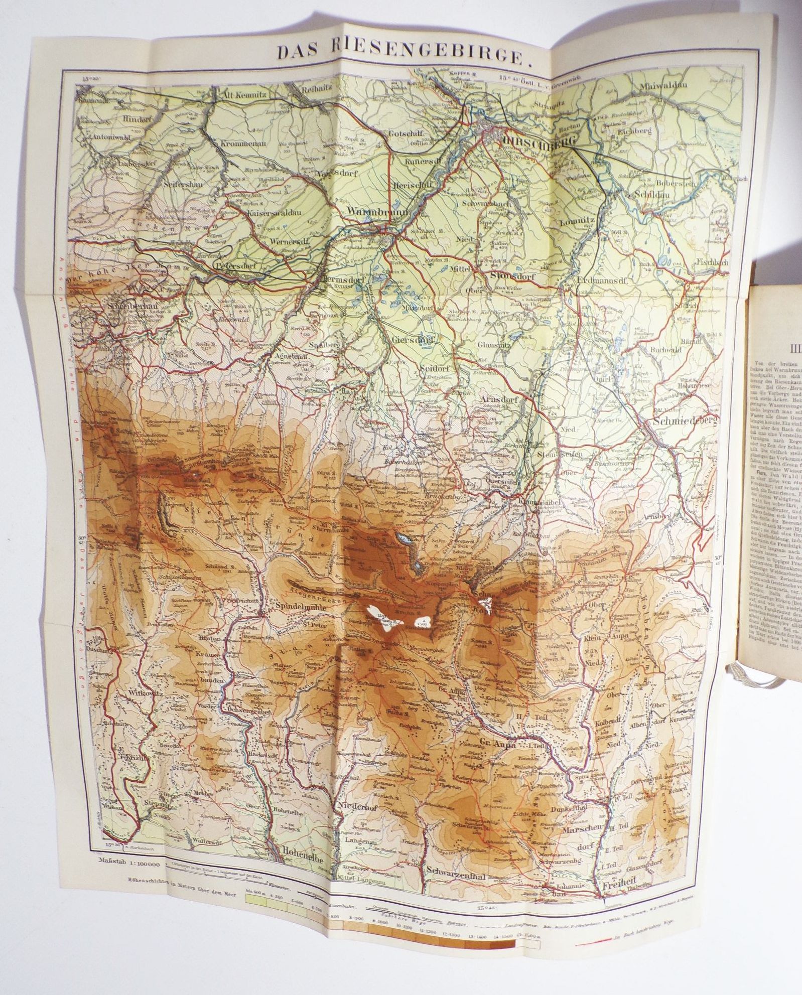 Meyers Reisebücher Riesengebirge und die Graftschaft Glatz 1902