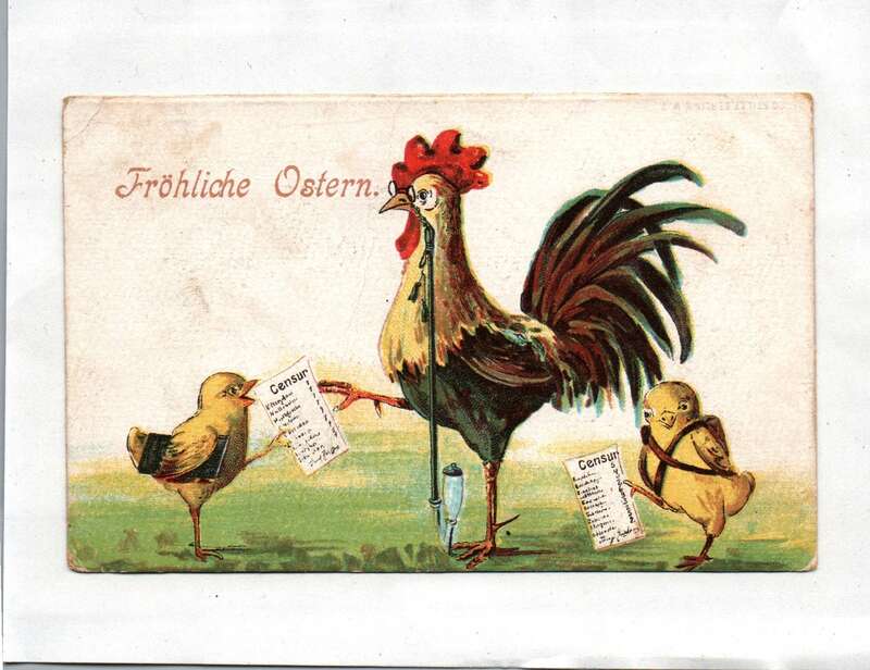 Ak Fröhliche Ostern 1911