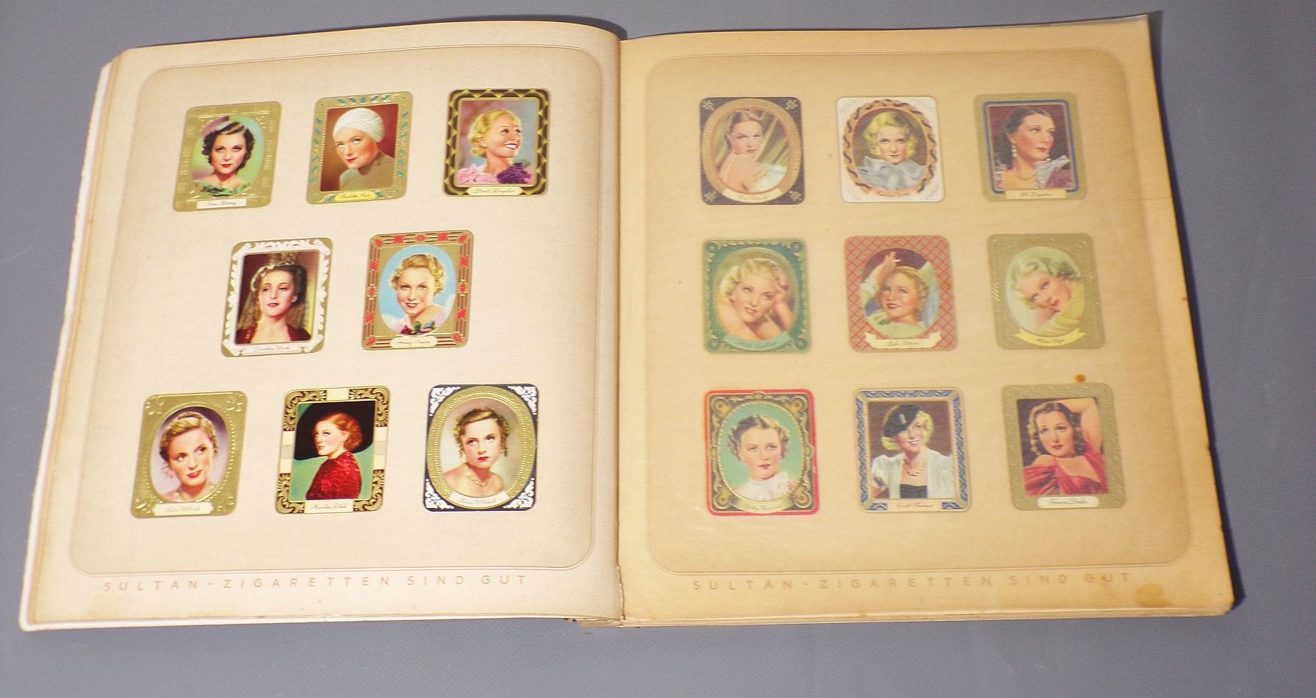 Filmsterne Sultan Zigaretten Dresden Sammelbilder Album Buch movies stars