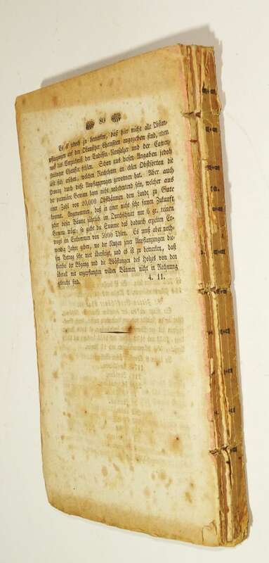 Opora Zeitschrift zur Beförderung des Obstbaues 1835 Oberlausitz