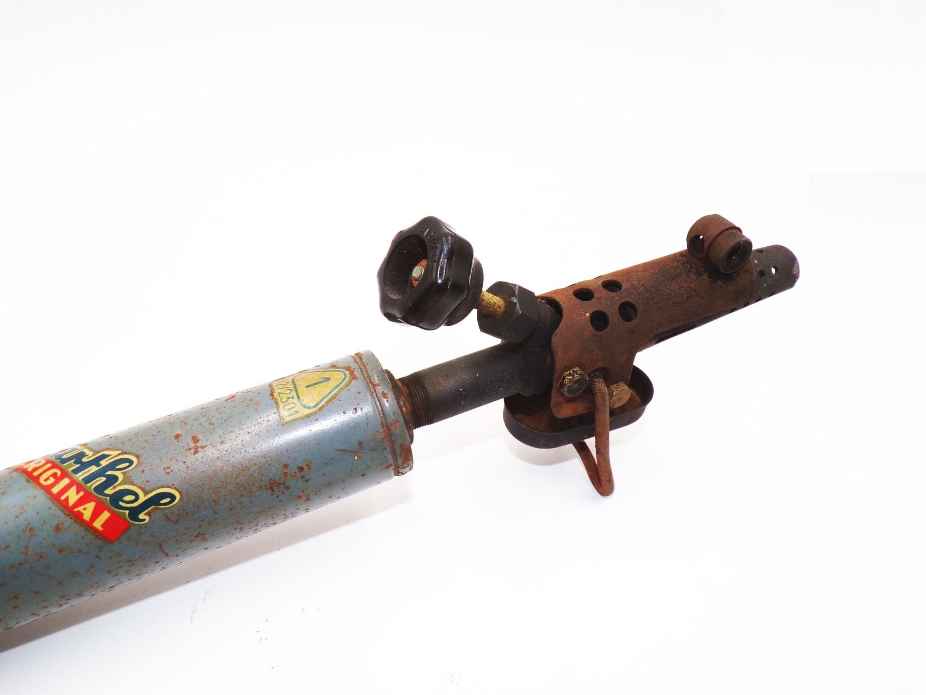 Alte Barthel Lötlampe Bunsenbrenner 