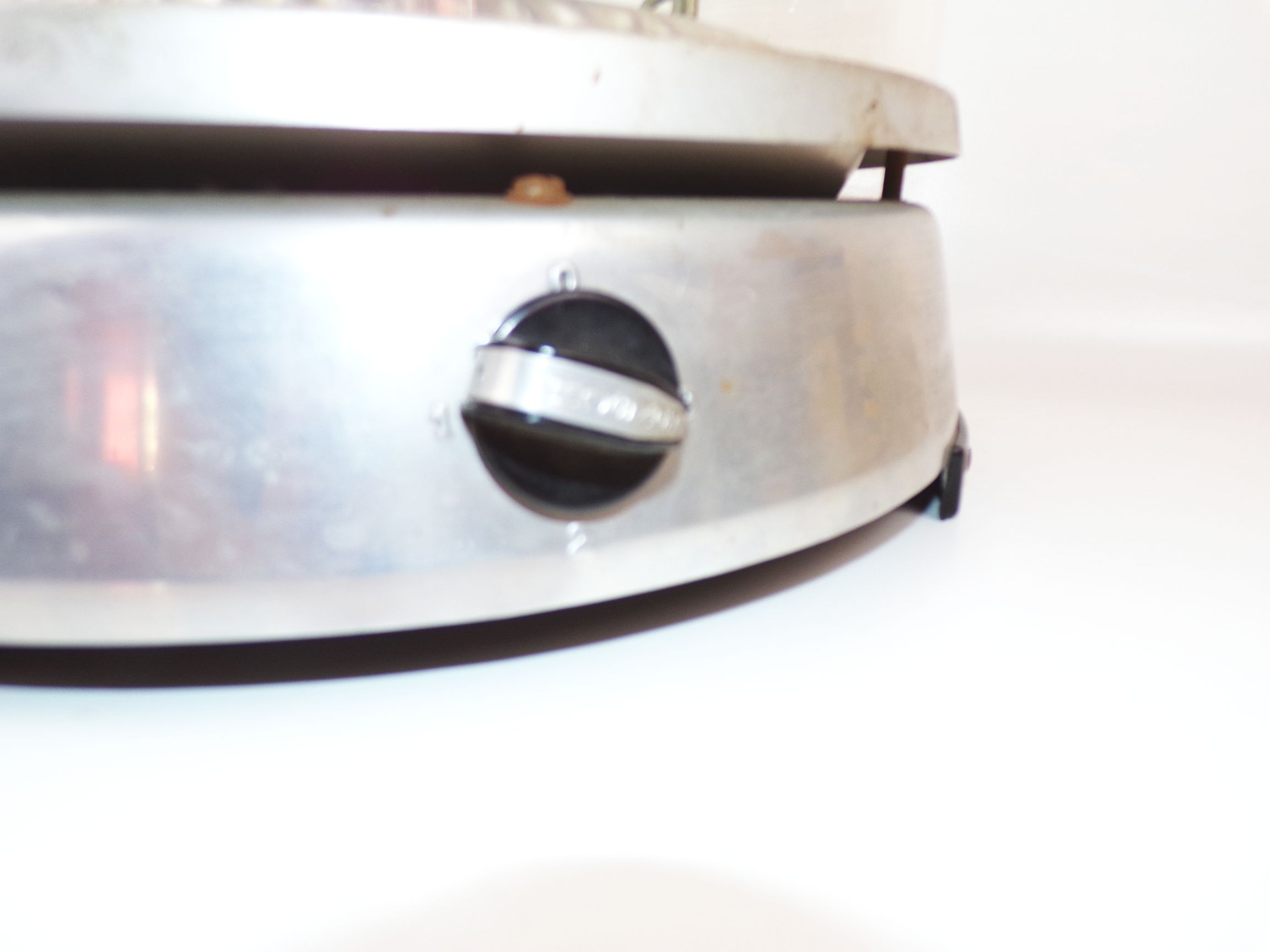 Rönsch Glasherd DDR Backwunder Glasglocke 