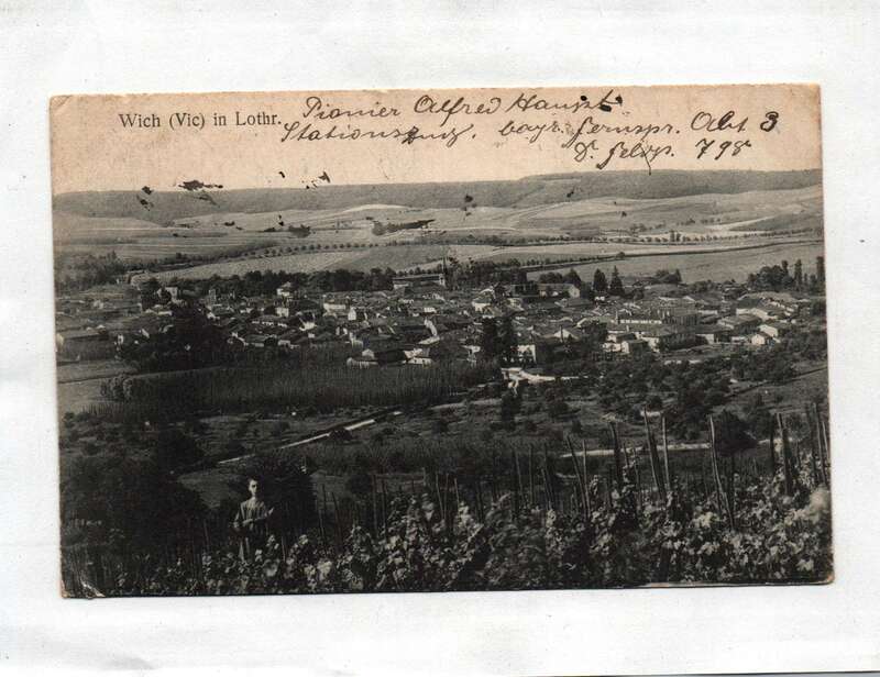 Ak Wich (Vic) in Lothr. 1917
