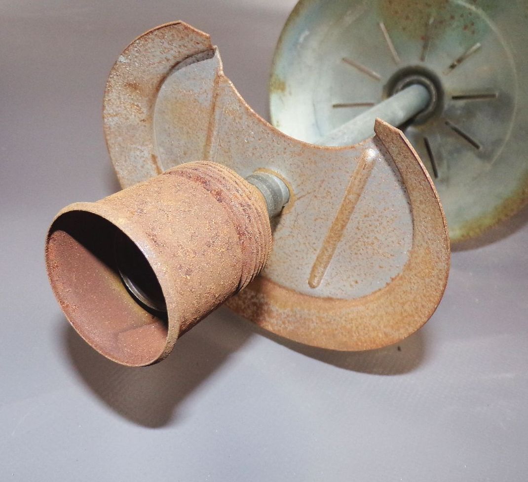 Alte Deckenleuchte E27 XL Weiß Deckenlampe Mithras Bauhaus