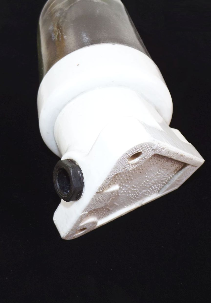 Alte Glaskolbenlampe Keramik Glas E27 Kellerleuchte Industrie Design Alte Glaskolbenlampe Keramik Glas E27 Kellerleuchte Industrie Design