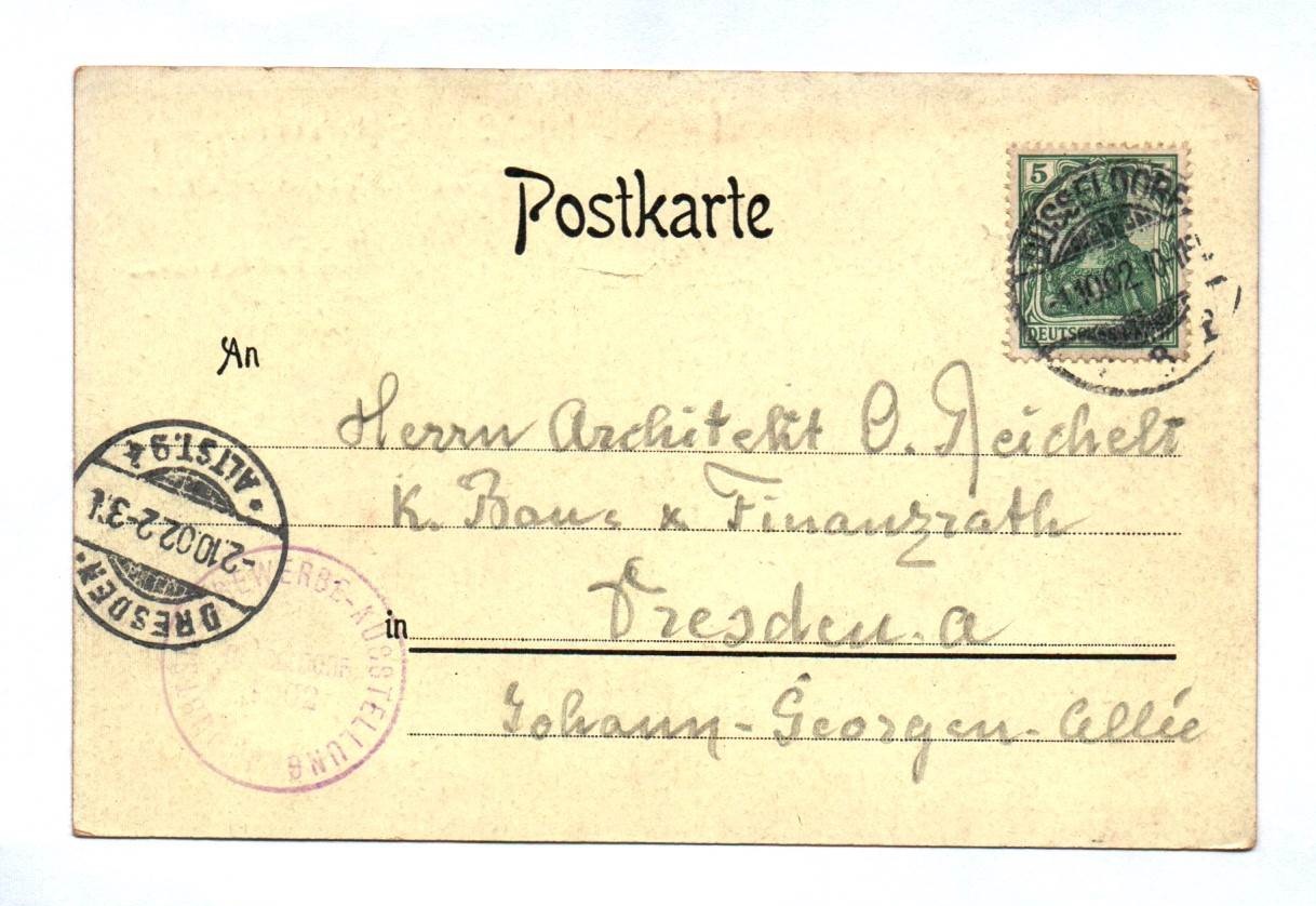 Ak DR 1902 Kunst Ausstellung Düsseldorf Nordrhein-Westfalen Ak DR 1902 Kunst Ausstellung Düsseldorf Nordrhein-Westfalen