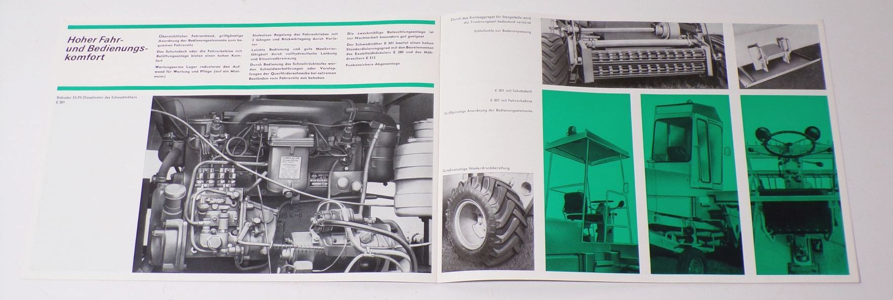 Schwadmäher E301 Fortschritt Landtechnik DDR 1971