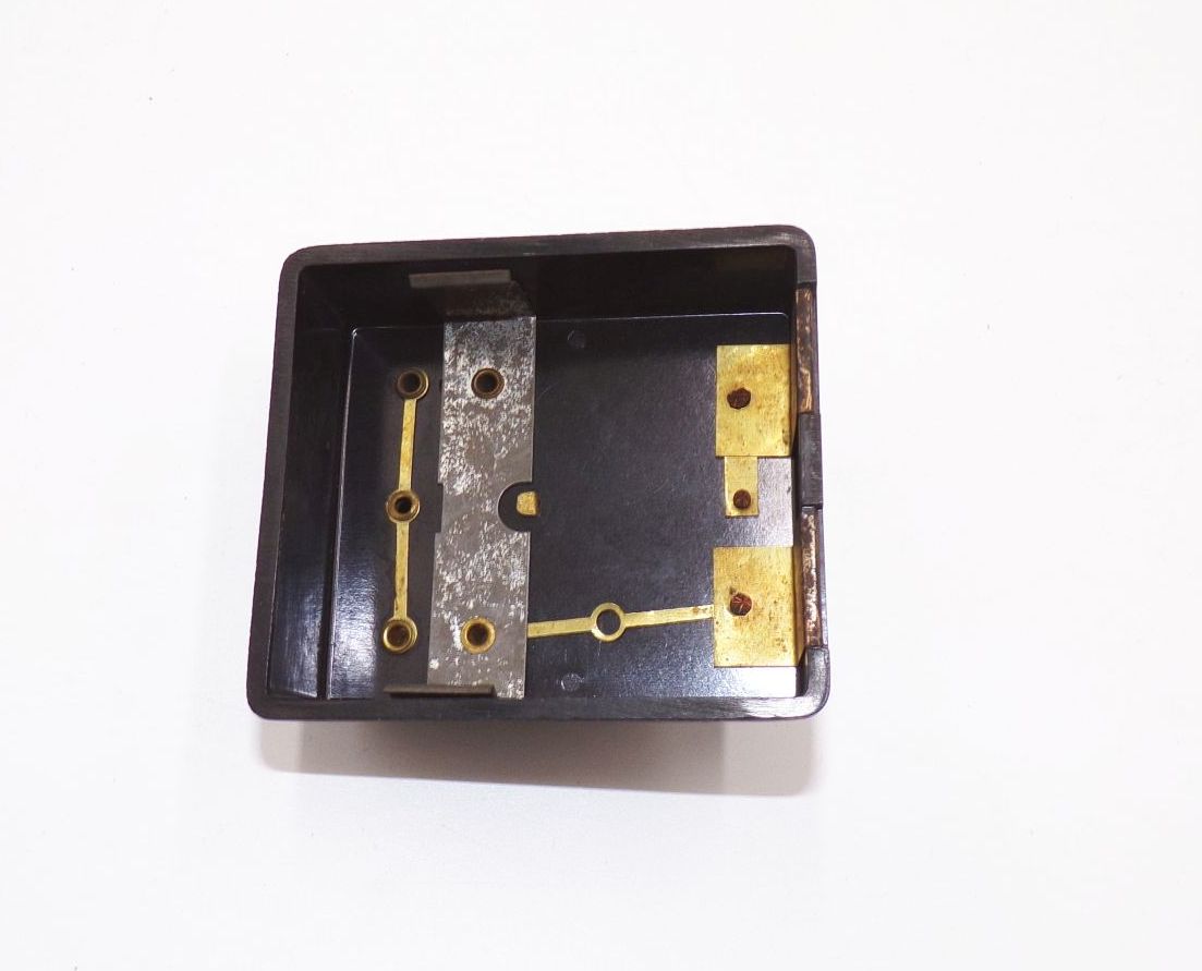 Morse Taster Kopfhörer Set Antik 