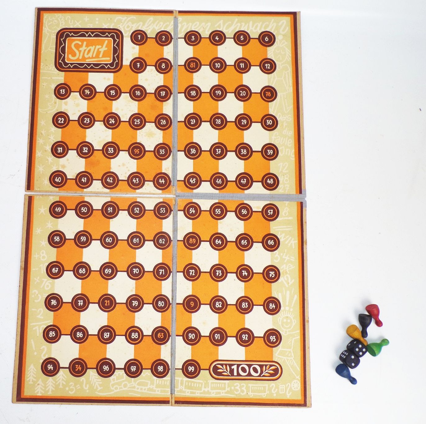 Kopfrechnen schwach Spielend rechnen lernen Franz Willy Kratsch 1940er 50er 