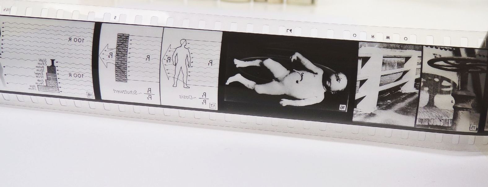 DDR Rollfilm Zivilverteidigung Atomschlag Krieg Lehrmittel GDR 