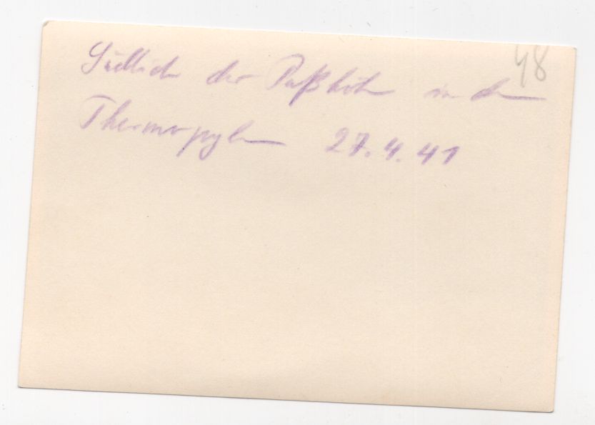 Foto deutsches KFZ Thermopylae Griechenland 2 Wk WW2 greece Foto deutsches KFZ Thermopylae Griechenland 2 Wk WW2 greece