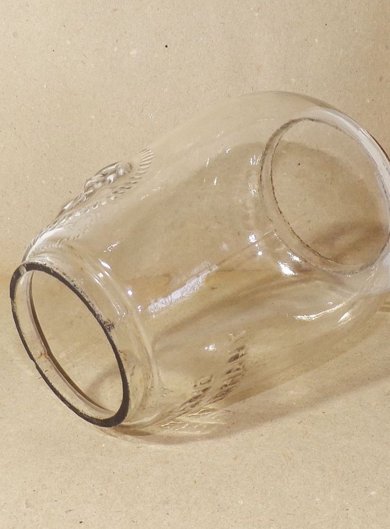 Altes Feuerhand Ersatzglas Petroleumlampe Lampenschirm 