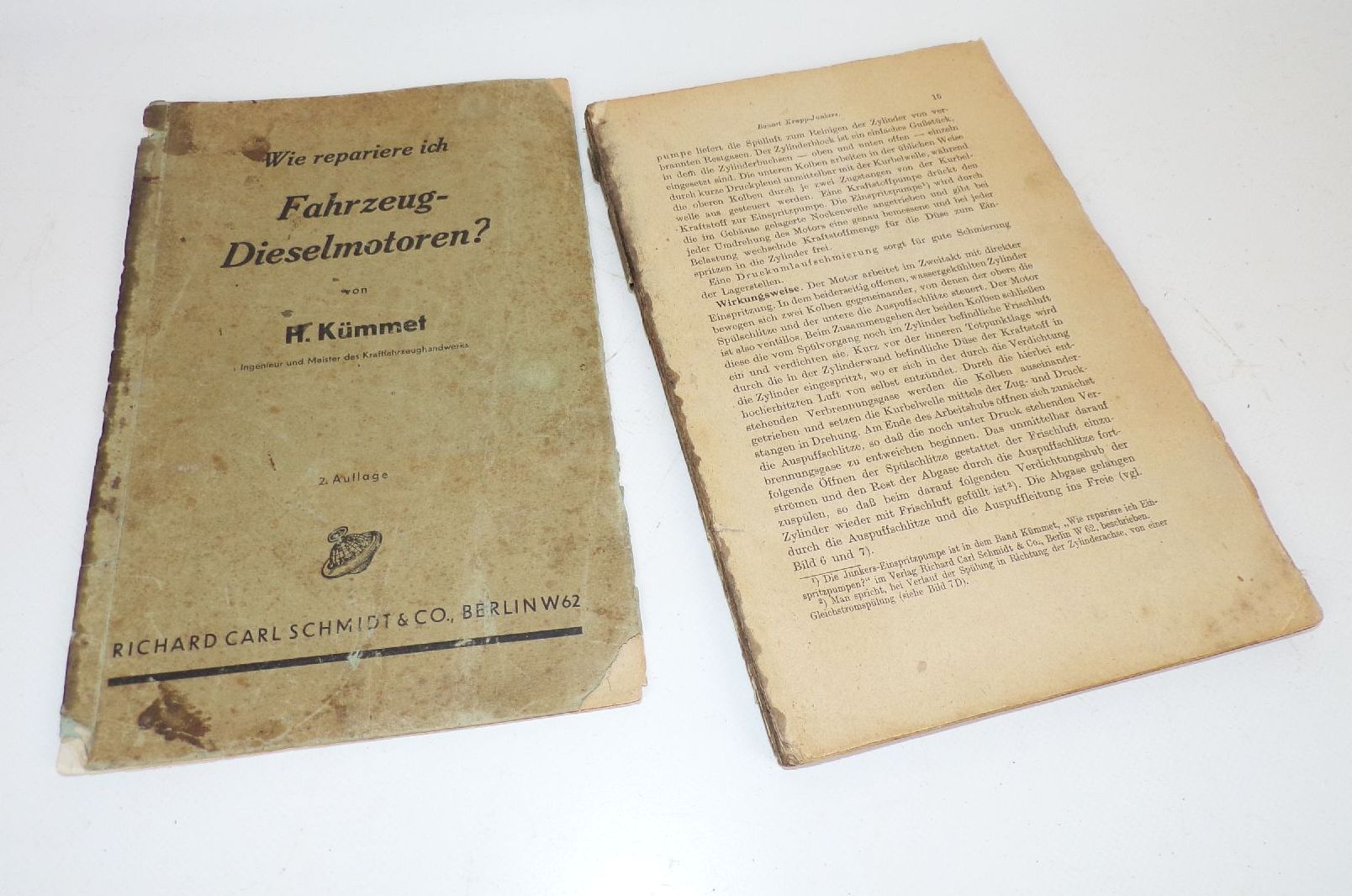 Konvolut Kfz Literatur Bücher Oldtimer Papiere 