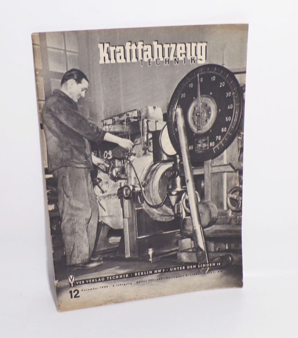 KFT Kraftfahrzeug Technik 1954 bis 1958 DDR Oldtimer Zeitschrift Auswahl