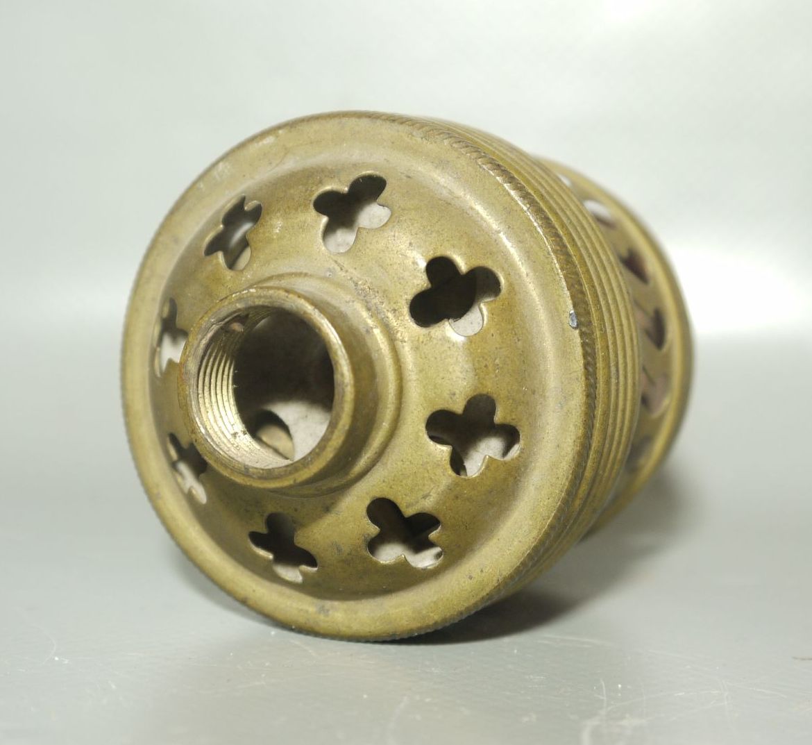 Alte Messing Lampenfassung E40 Lampe Ersatzteil