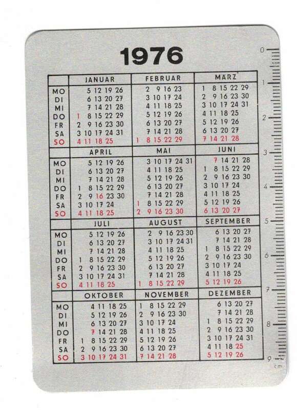 DDR Taschenkalender VEB Metallbauleichtbaukombinat Leipzig 1976