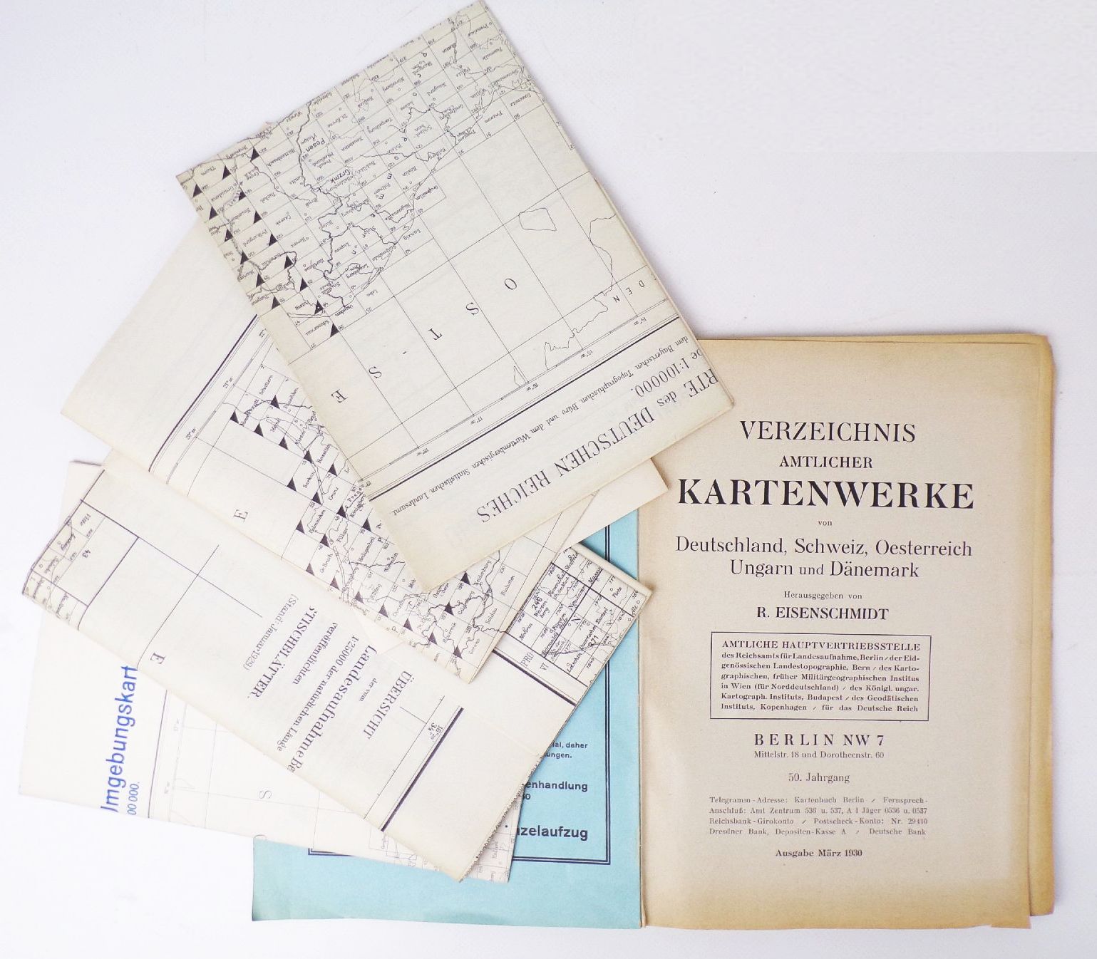 Sammlung Kartografie Bayern um 1900 bis 1930 Landkarten Verzeichnisse Sammlung Kartografie Bayern um 1900 bis 1930 Landkarten Verzeichnisse