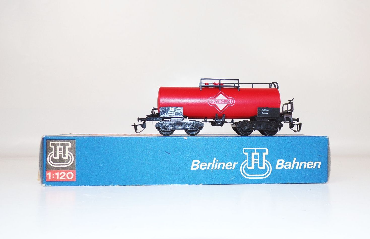 BTTB Gasolin Kesselwagen Rot Spur TT mit OVP 