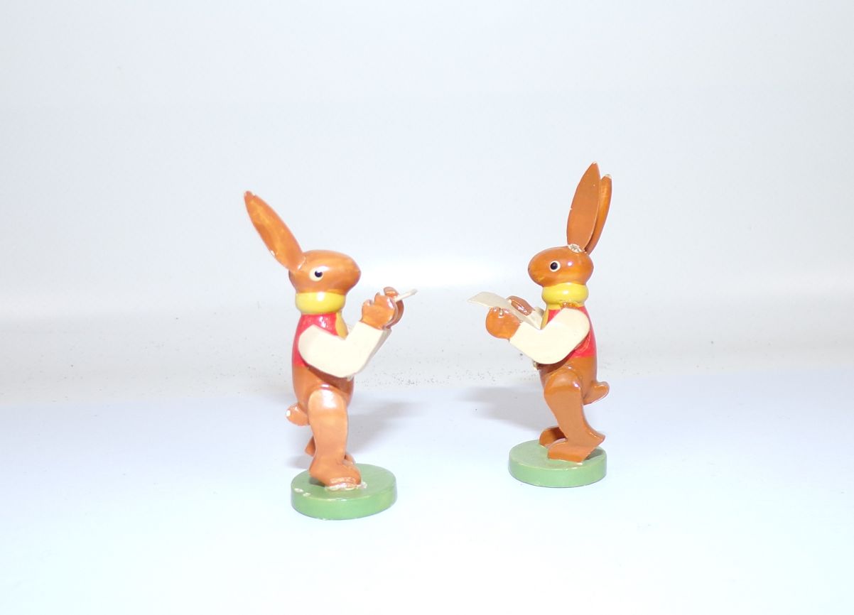 Wendt u Kühn Osterhasen Musiker WuK Erzgebirge 