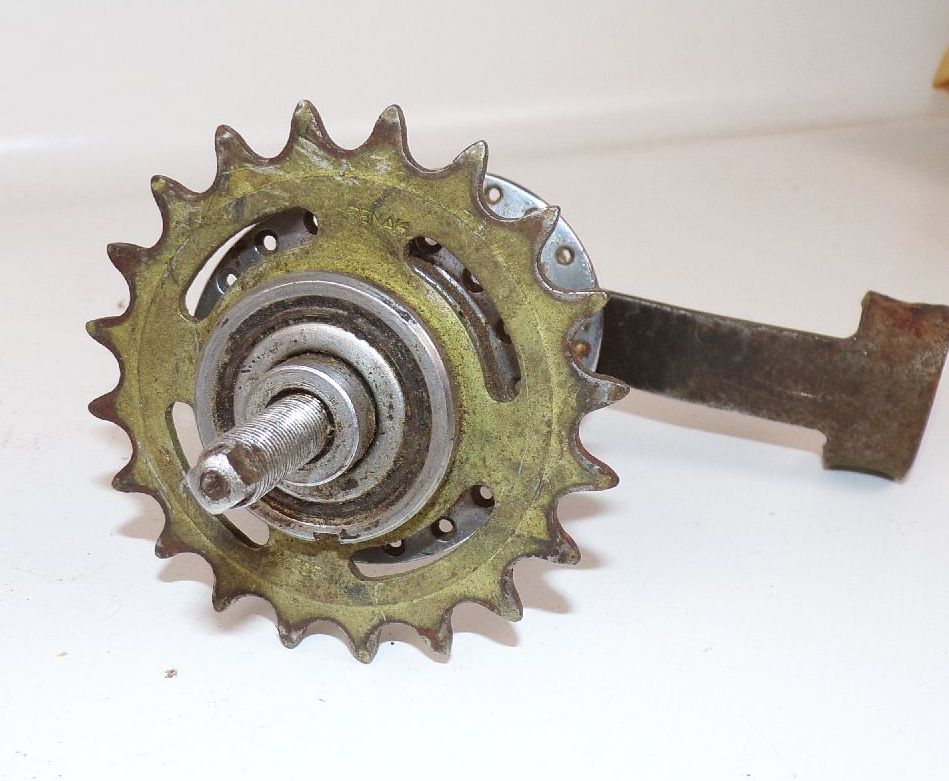 Alte Fichtel und Sachs Reichenbach 53 Torpedo Fahrradnabe Rücktrittnabe 