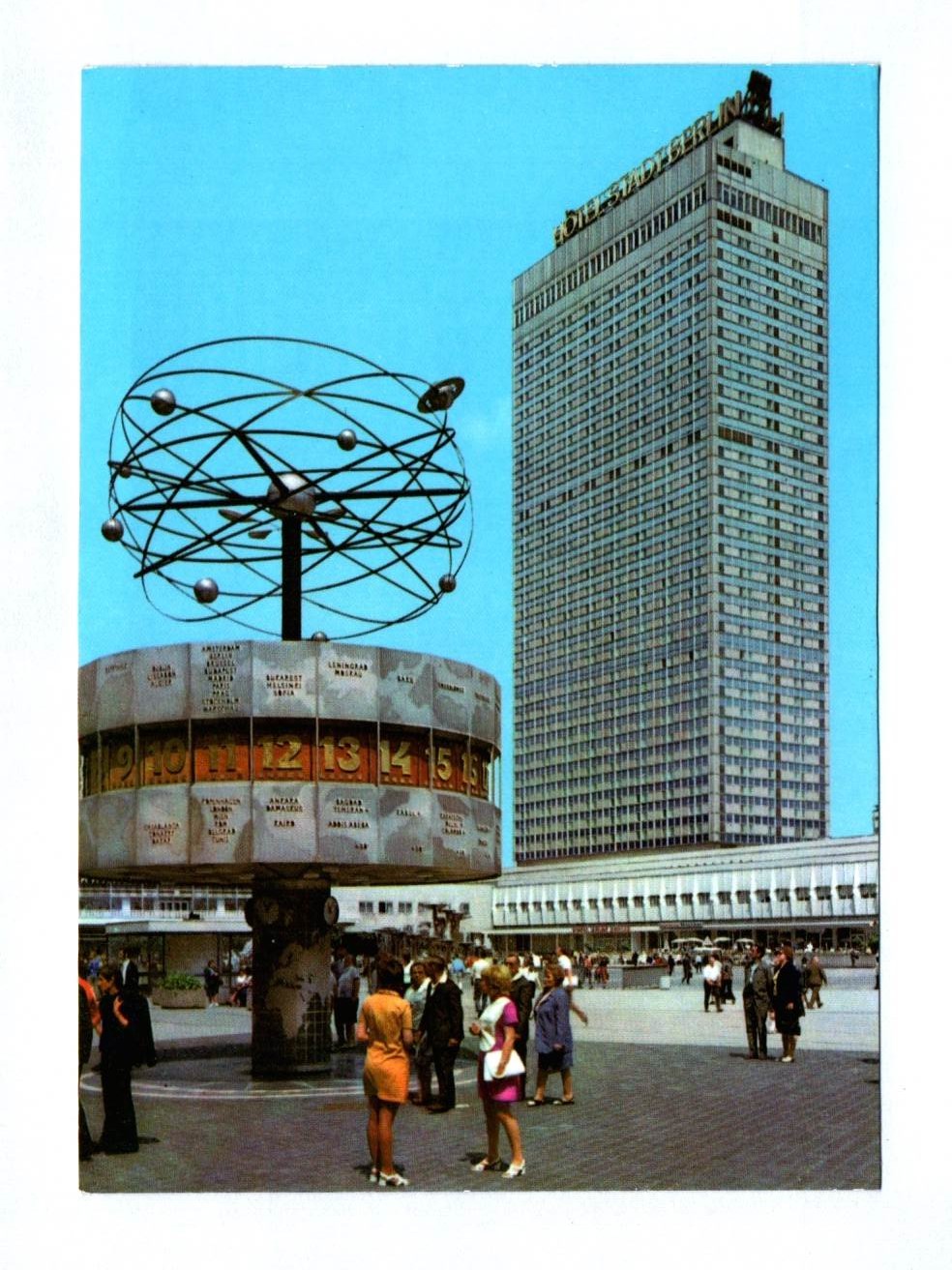 Ak Alexanderplatz 1974 Berlin Hauptstadt der DDR Ak Alexanderplatz 1974 Berlin Hauptstadt der DDR
