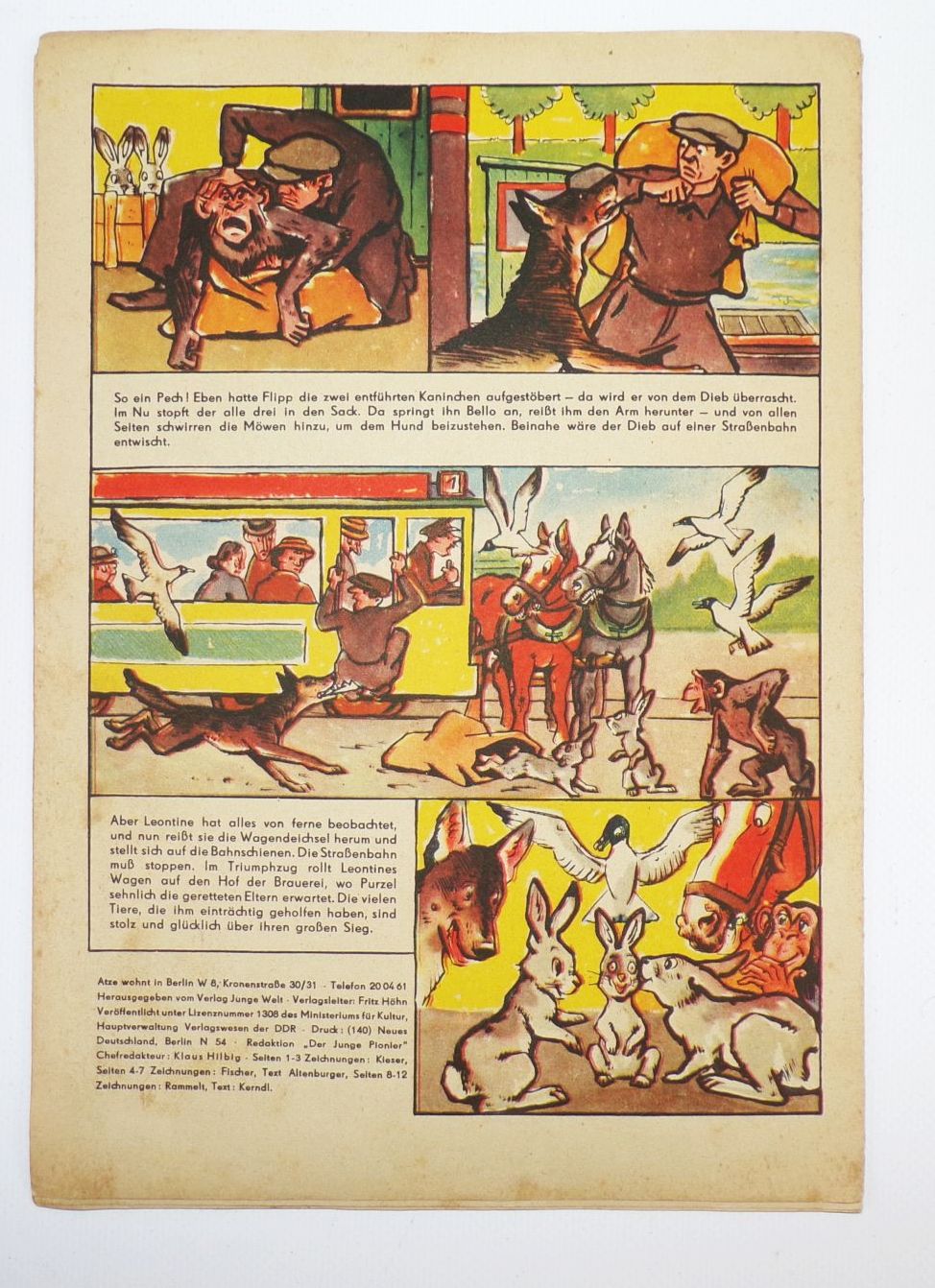 Atze Achtung Sputnik Nr 12 von 1957 DDR Kinderzeitung Atze Achtung Sputnik Nr 12 von 1957 DDR Kinderzeitung