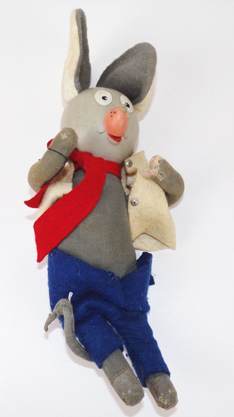 Alte Mäuse Fix und Fax DDR Spielzeug 