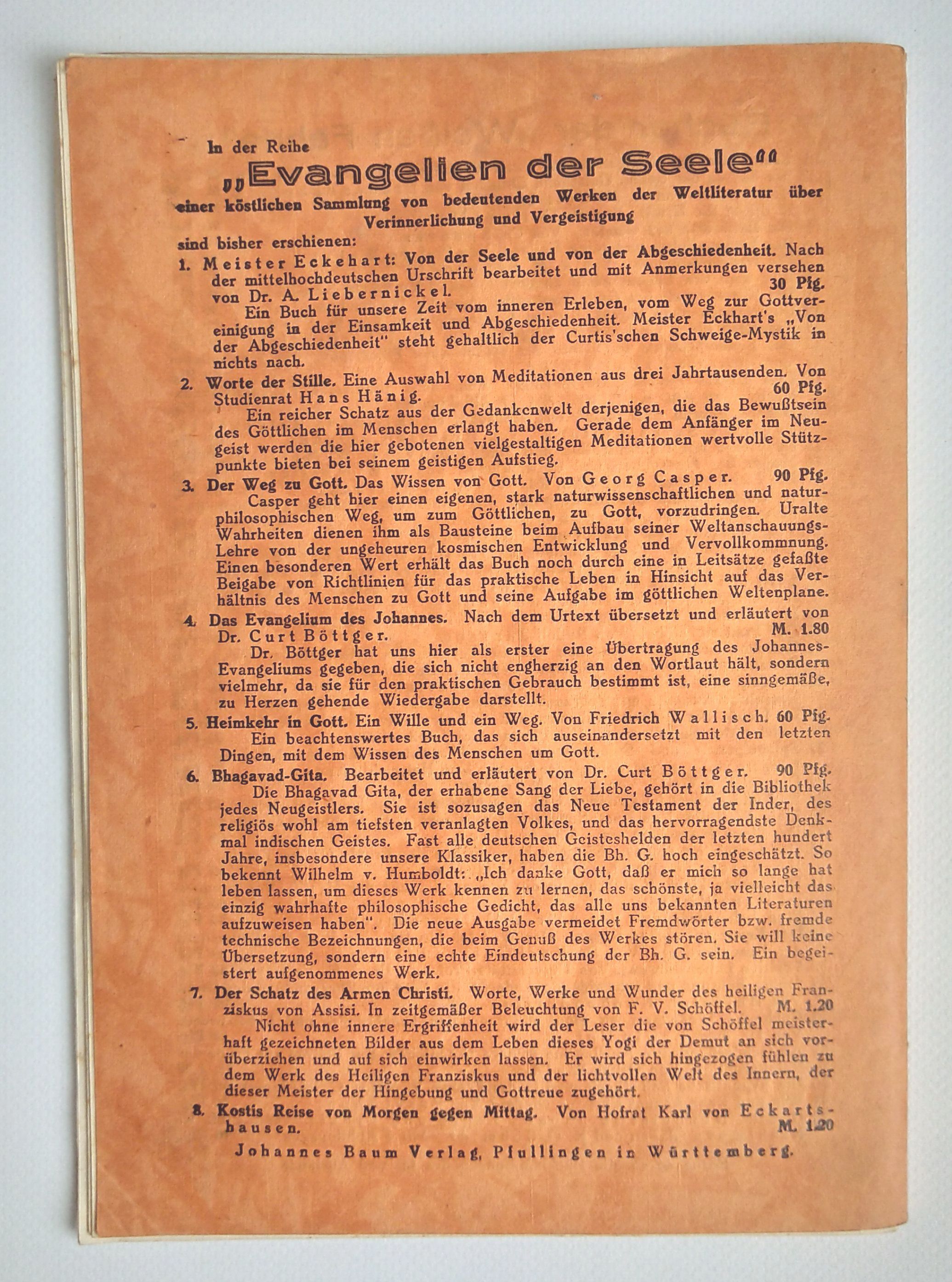 Der Seher Eine seltsame Geschichte aus unseren Tagen alte Broschüre Der Seher Eine seltsame Geschichte aus unseren Tagen alte Broschüre