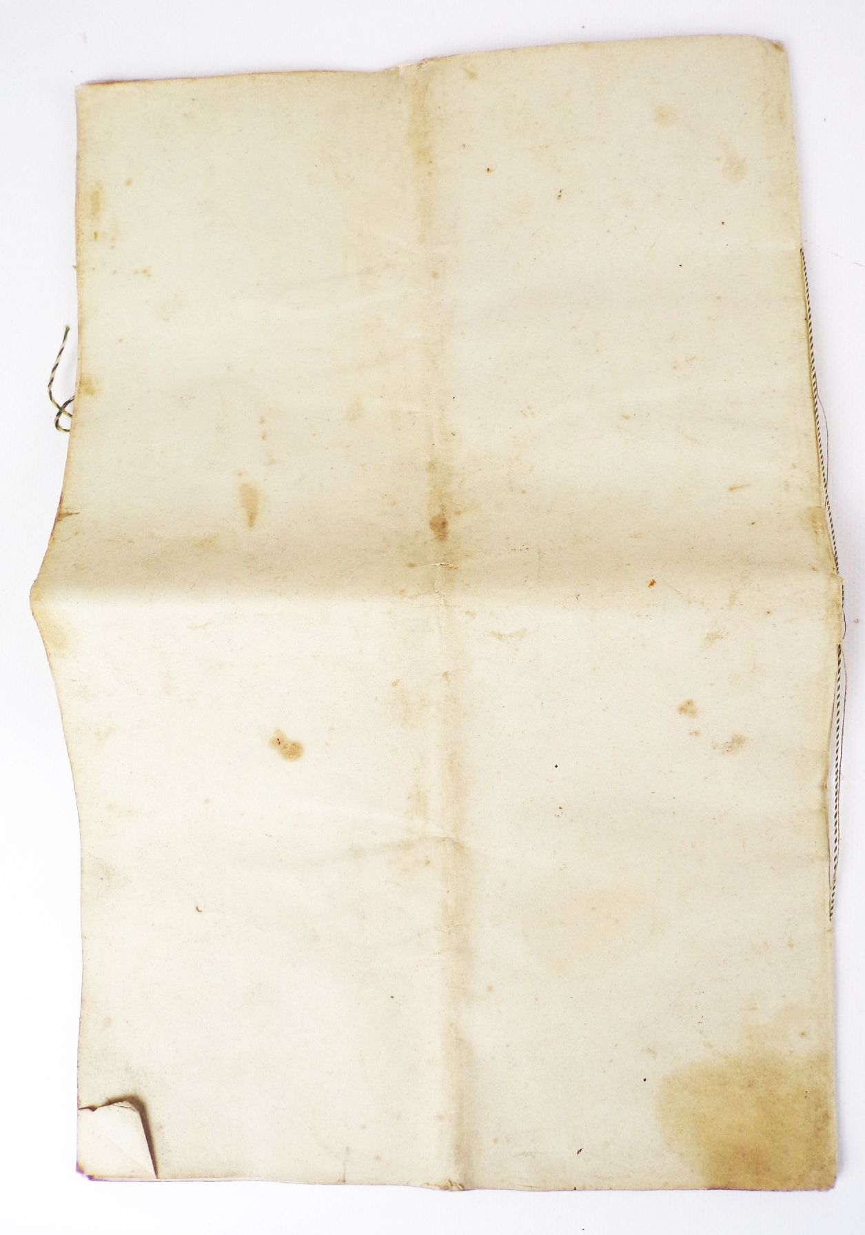 Schriftstücke St Marienthal 1839 Büttenpapier Wachssiegel Schriftstücke St Marienthal 1839 Büttenpapier Wachssiegel