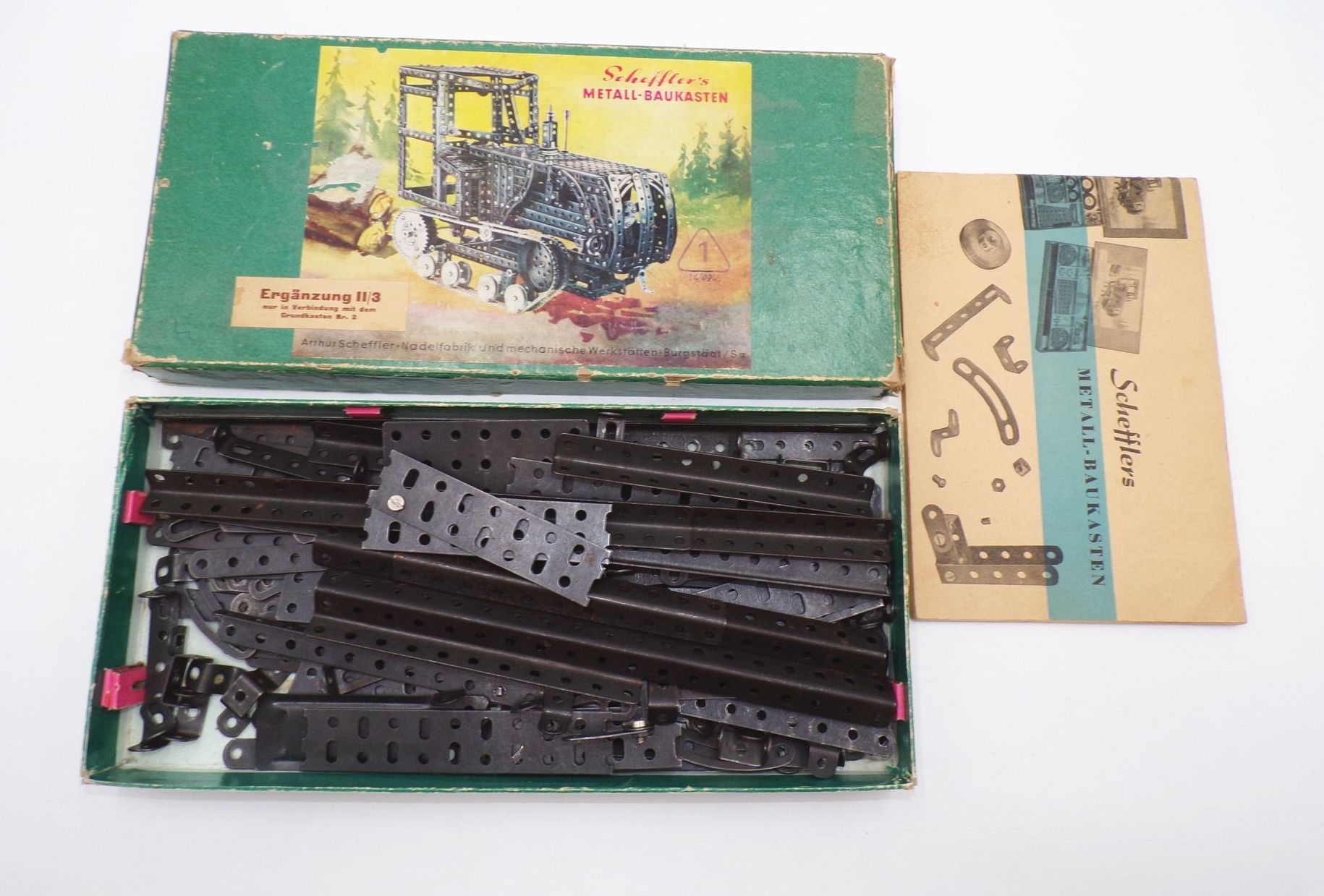 Schefflers Metallbaukasten Ergänzung II 3 DDR 