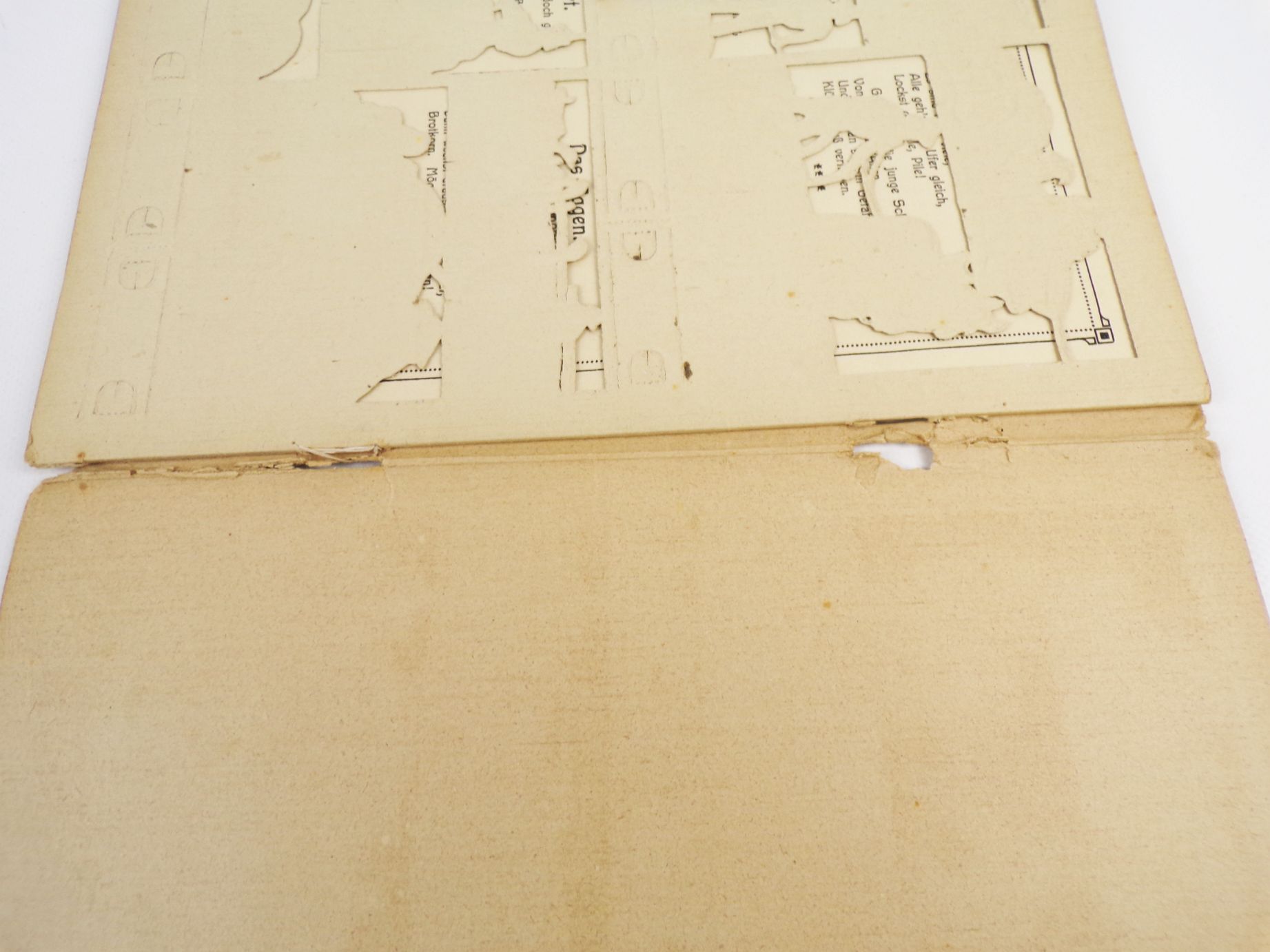 Unsere Lieblingstiere Bilder zum ausschneiden und aufstellen Fröbel Bilder um 1900