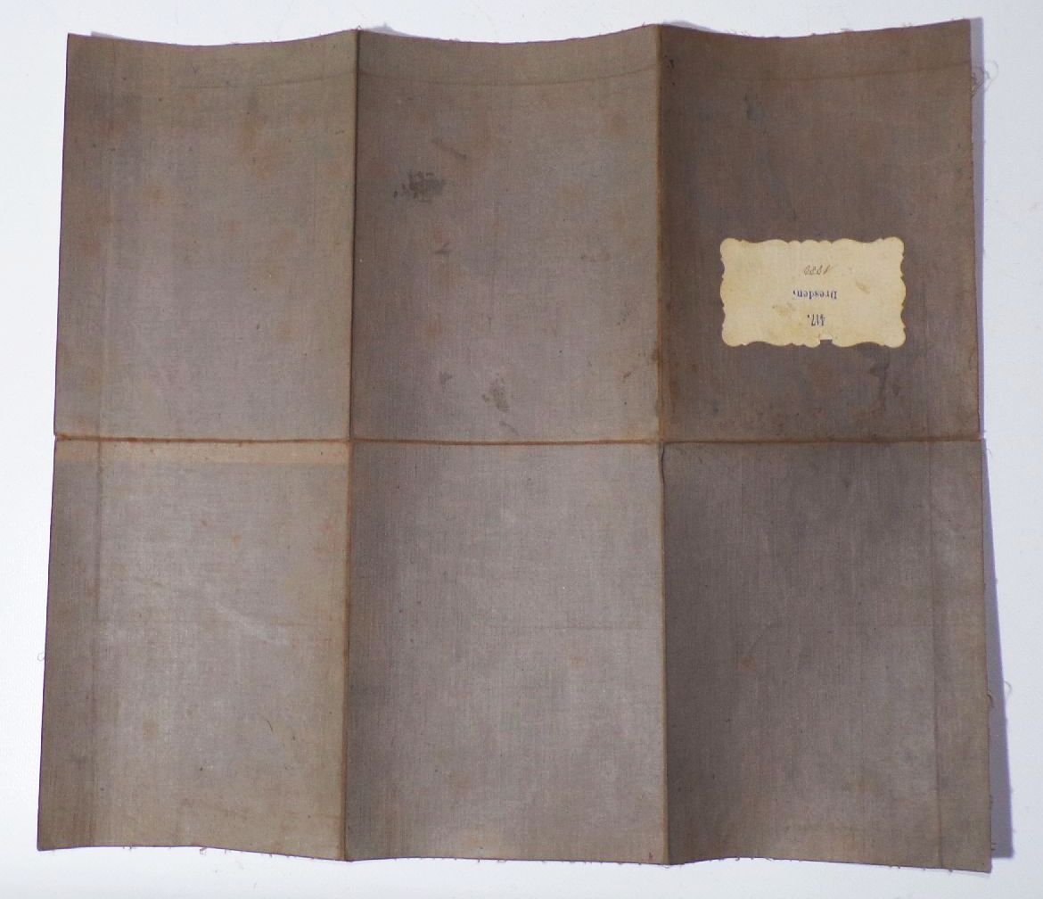 Alte Karte Dresden 1880 Landkarte Druck 