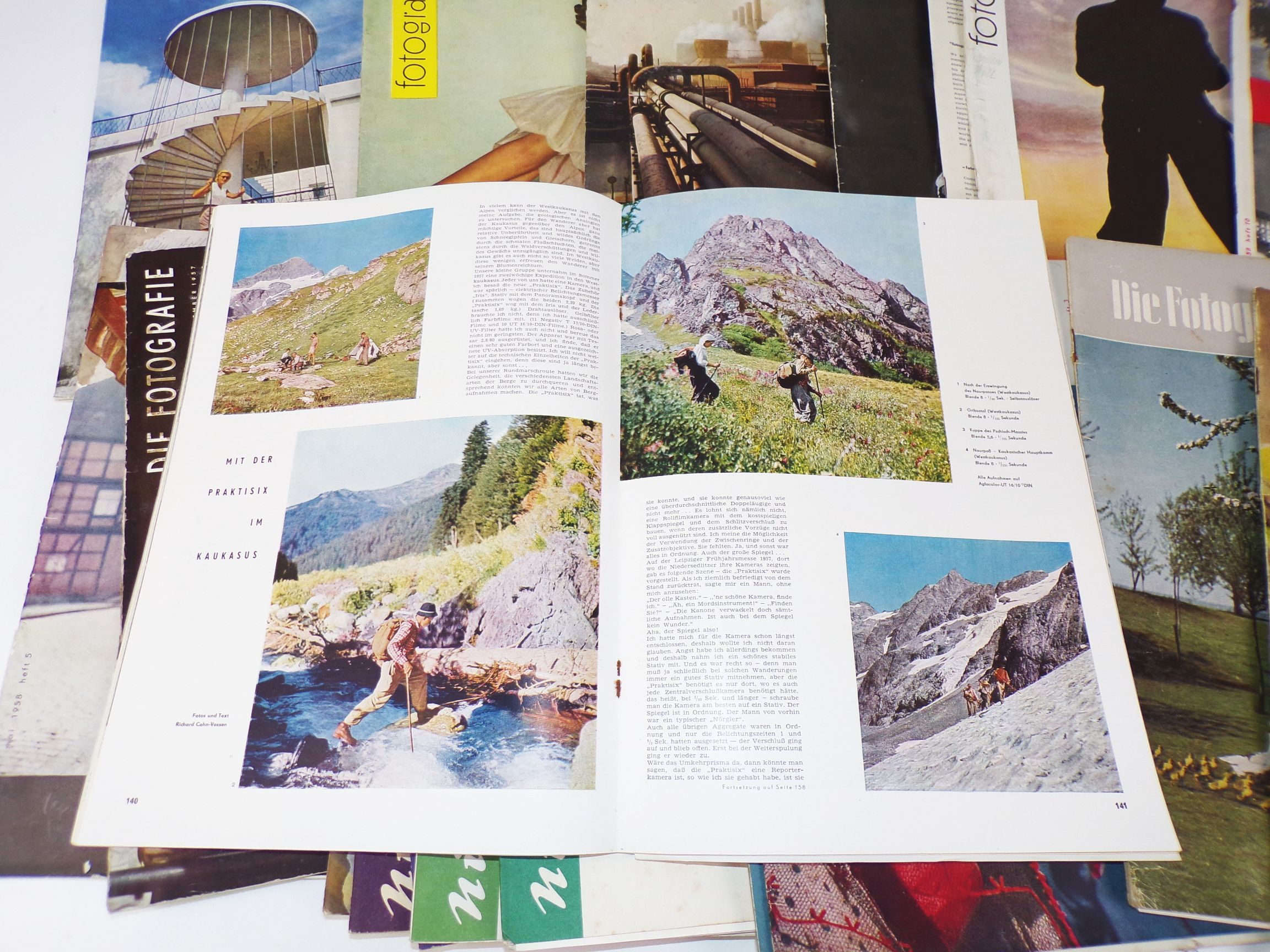 Alte Zeitschriften Fotografie 50er Jahre Zubehör Foto
