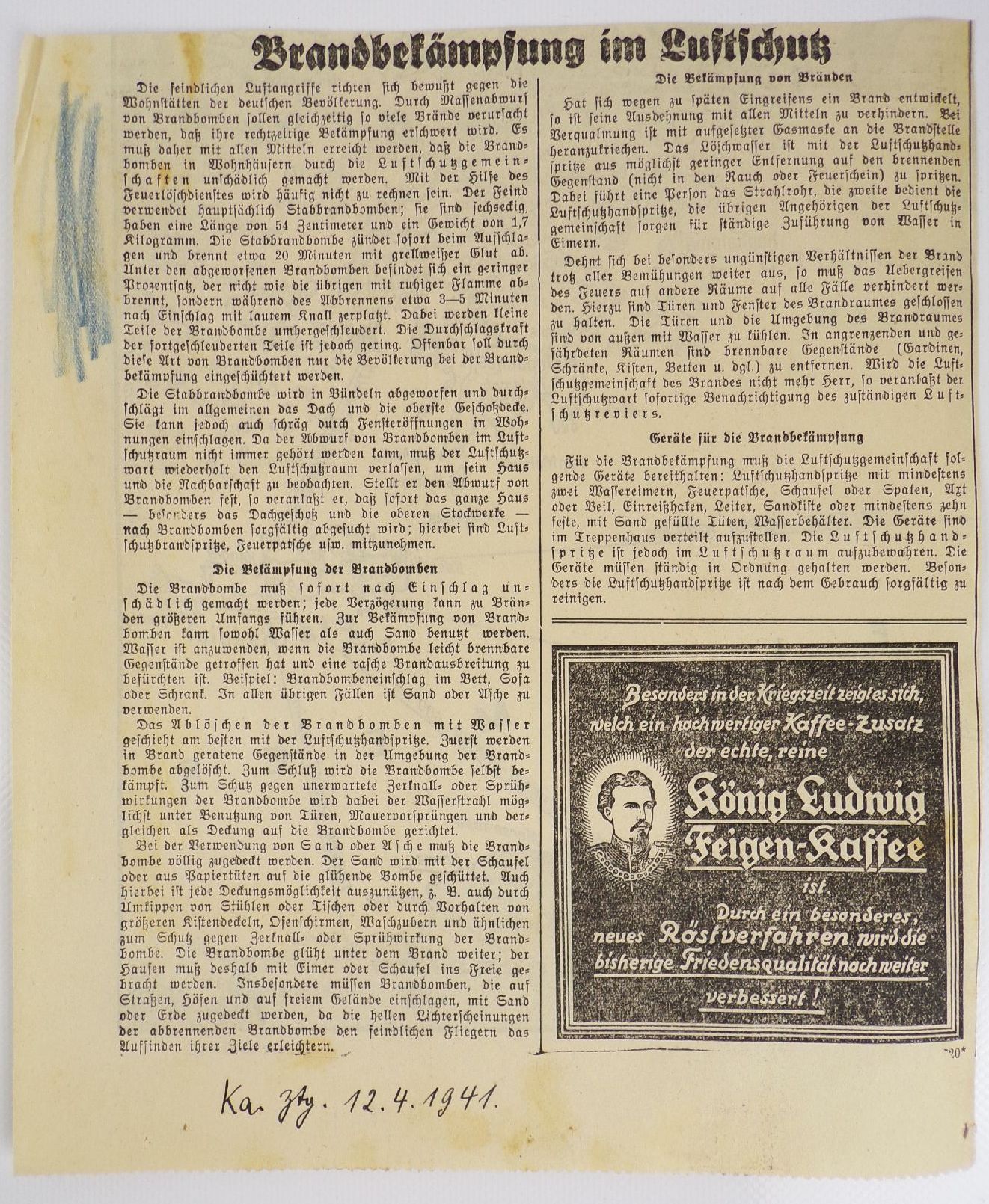 Luftschutz 2 Wk Dokumente Flugblätter Phosphorbomben Kaufbeuren Luftschutz 2 Wk Dokumente Flugblätter Phosphorbomben Kaufbeuren