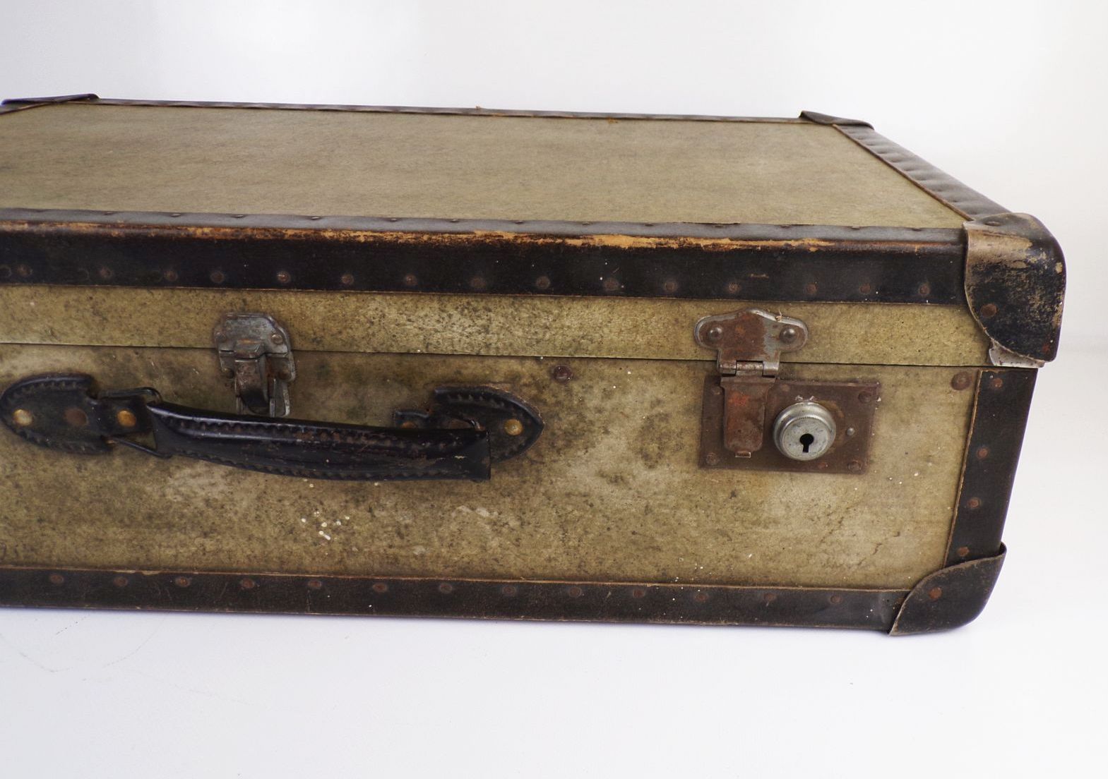 Alter Koffer Reisekoffer 66 x 40 x 20 cm Vintage Loft Deko