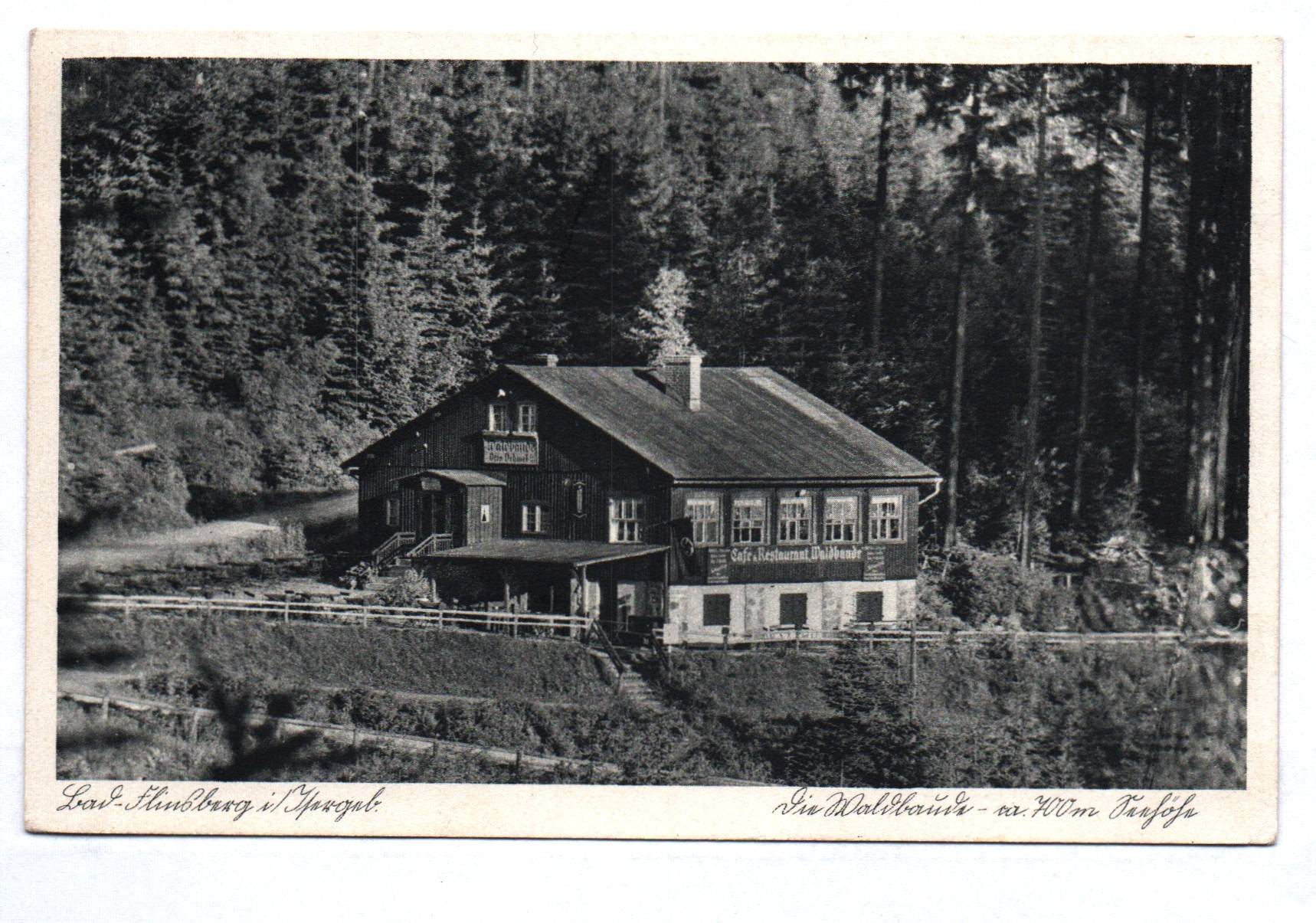 Ak Bad Flinsberg Isergebirge Waldbaude 