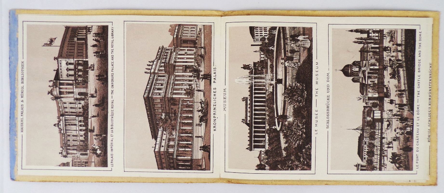 Erinnerung an Berlin um 1890 mit Synagoge Erinnerung an Berlin um 1890 mit Synagoge