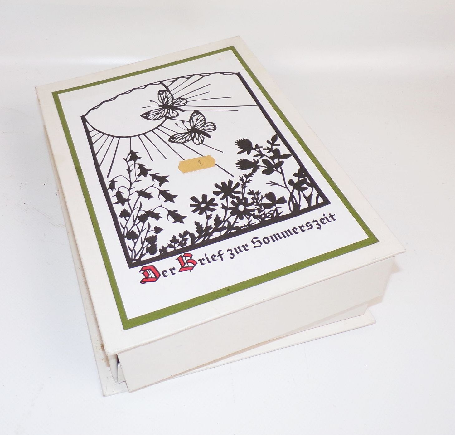 Plischke Scherenschnitt Klaus Pfleumer Zittau Briefpapier Postkarten 